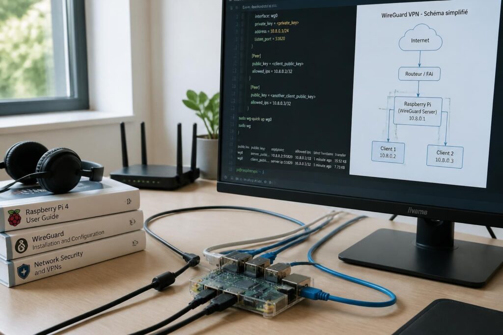 apprenez à créer votre propre vpn sécurisé avec wireguard sur un raspberry pi pour protéger votre vie privée et accéder à vos réseaux en toute sécurité.
