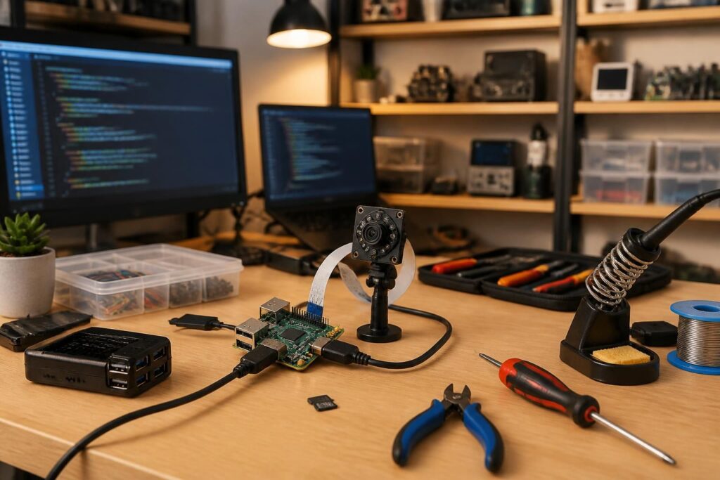 découvrez comment fabriquer votre propre caméra de surveillance maison grâce à un nano-ordinateur. suivez notre guide pas à pas pour sécuriser votre domicile facilement et à moindre coût.