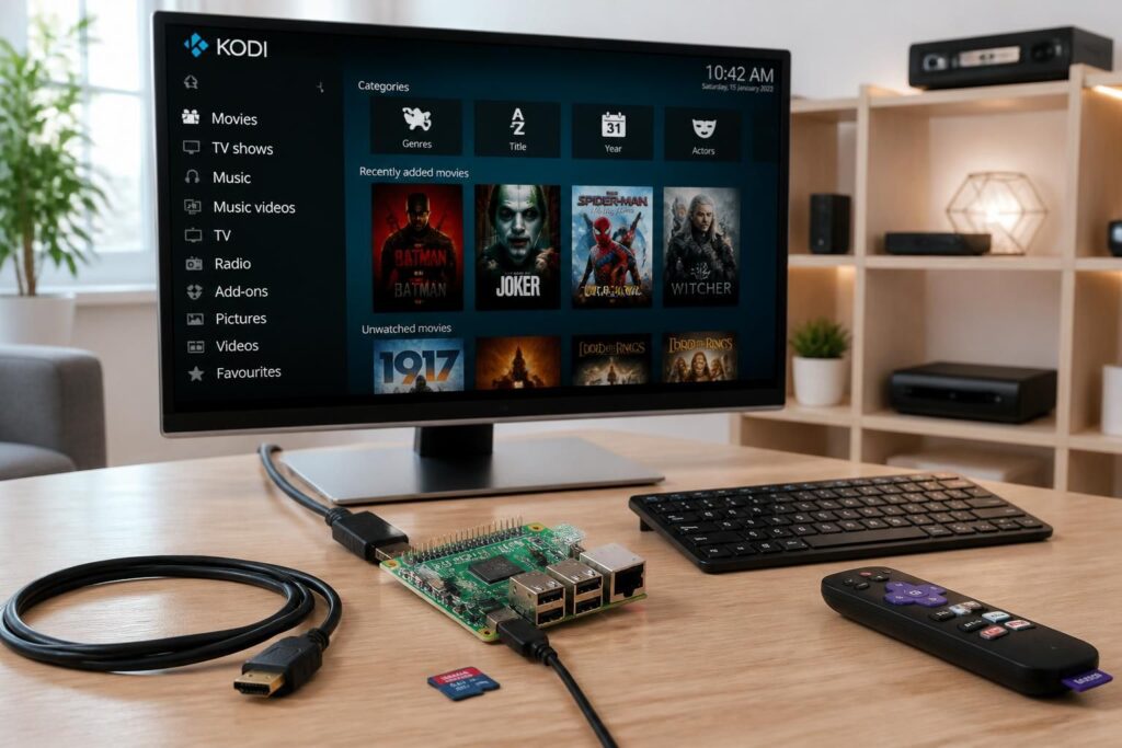 découvrez comment installer kodi sur votre raspberry pi pour créer un media center maison performant et personnalisé en quelques étapes simples.