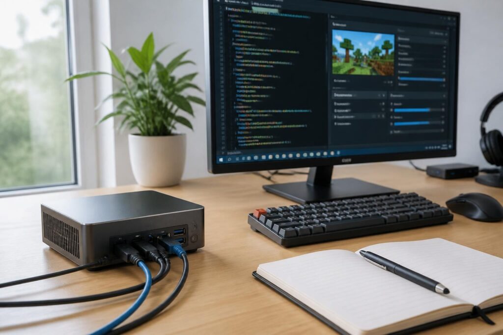 apprenez à installer facilement un serveur de jeux minecraft sur un nano-ordinateur, optimisé pour des performances efficaces et une gestion simplifiée.