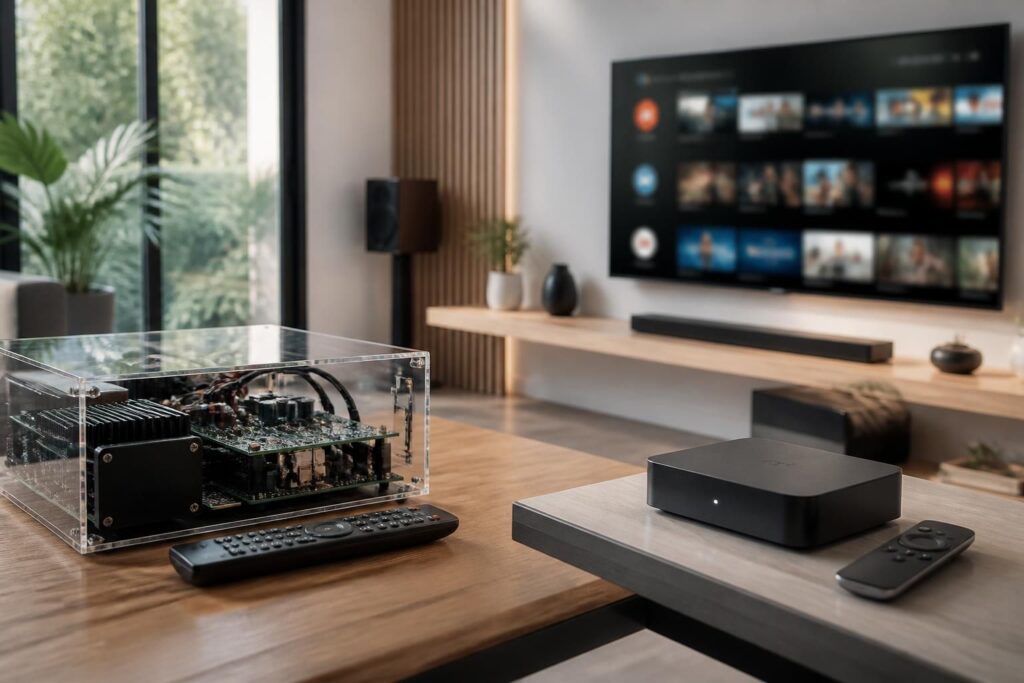 découvrez comment choisir entre un média center diy et une box tv android pour profiter au mieux de vos contenus multimédias.