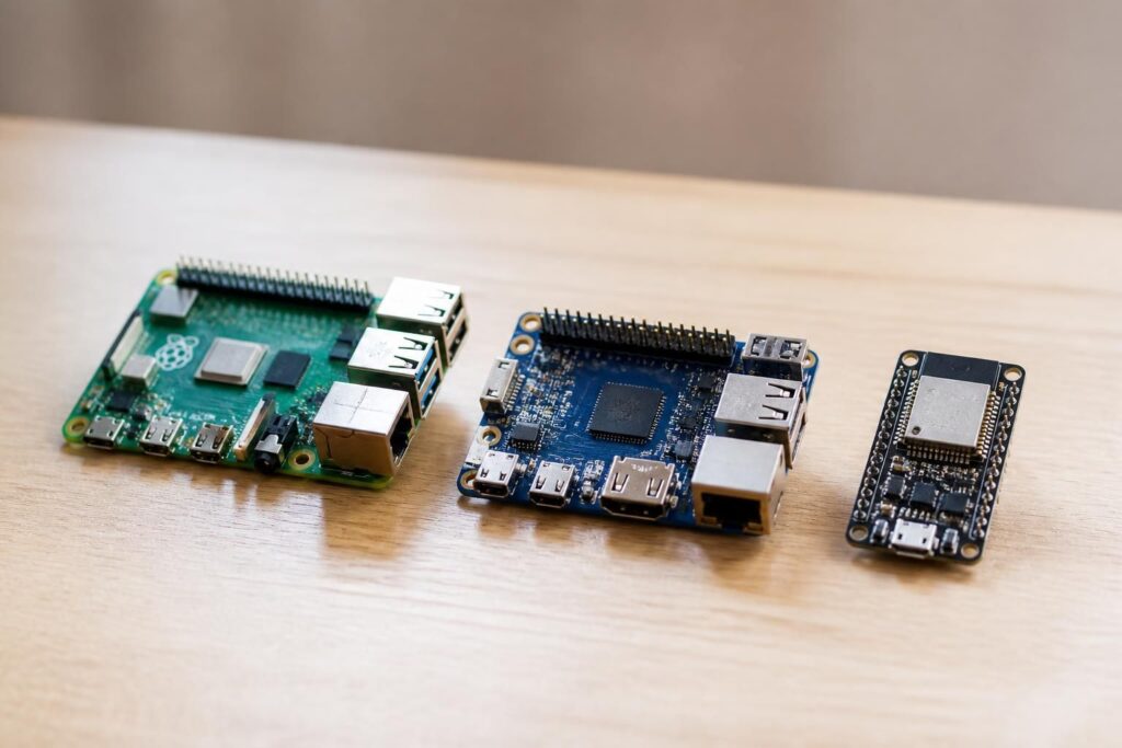 découvrez comment choisir la meilleure carte pour vos projets connectés entre raspberry pi, banana pi et esp32, avec leurs avantages, caractéristiques et cas d'utilisation.