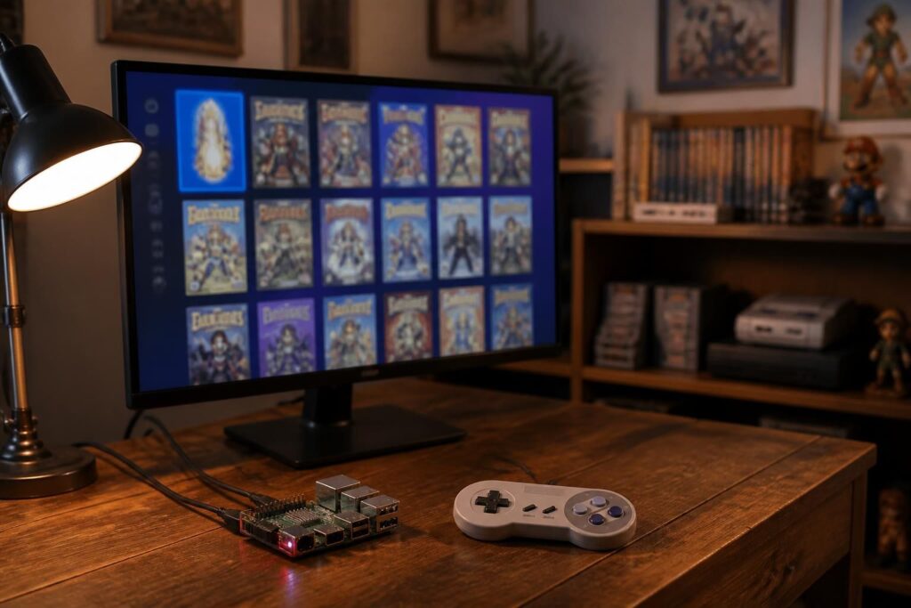 apprenez à transformer votre raspberry pi en console rétro avec retropie et redécouvrez vos jeux vidéo classiques préférés directement chez vous.