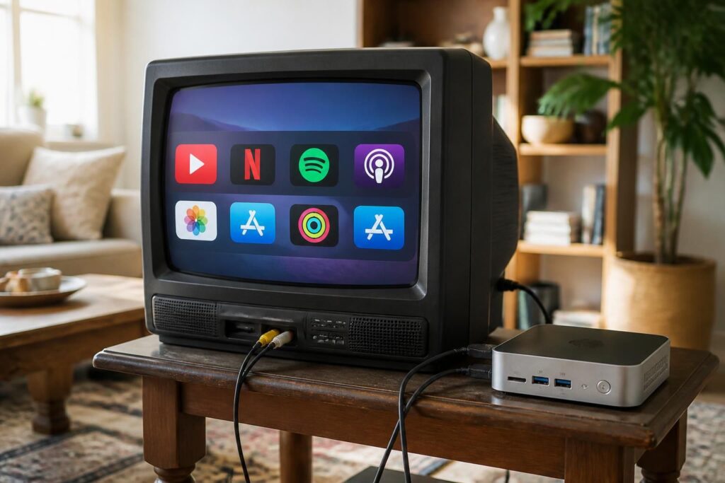 découvrez comment transformer facilement votre vieille tv en smart tv à l'aide d'un nano-ordinateur pour accéder à toutes vos applications et contenus favoris.