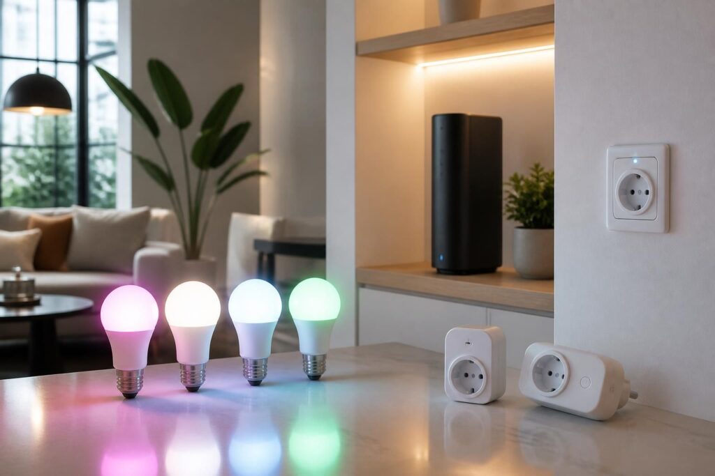 découvrez comment choisir les meilleures ampoules et prises connectées adaptées à votre box pour optimiser votre maison connectée en toute simplicité.