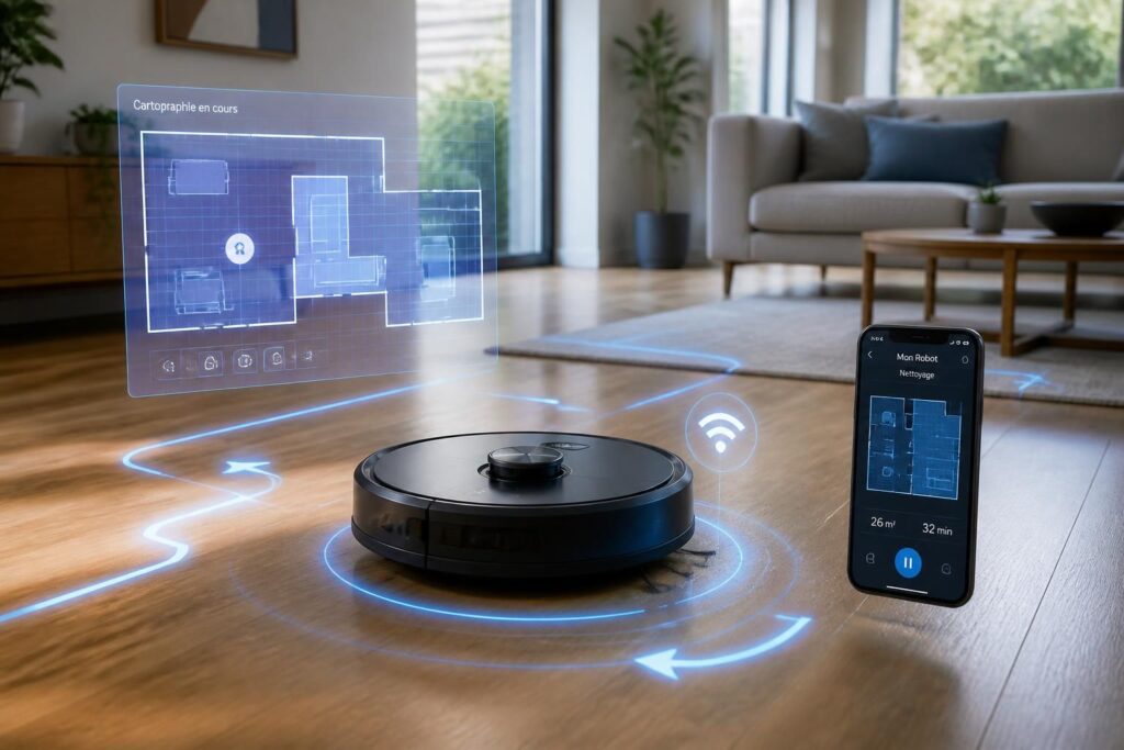 découvrez les fonctions essentielles des aspirateurs robots connectés qui facilitent le ménage et optimisent le nettoyage de votre maison.