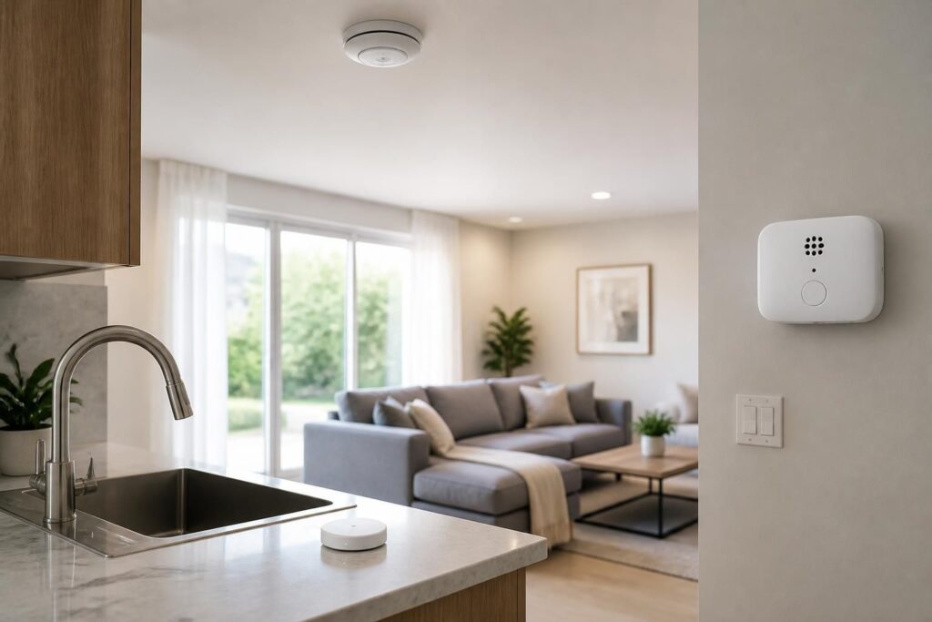 découvrez quels détecteurs connectés (fumée, monoxyde de carbone, eau) sont essentiels pour assurer la sécurité de votre maison et protéger votre famille efficacement.