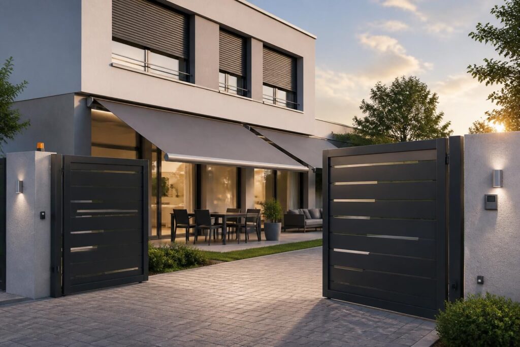 découvrez nos solutions de motorisation et d'automatisation pour volets, stores et portails connectés, alliant confort, sécurité et modernité à votre domicile.